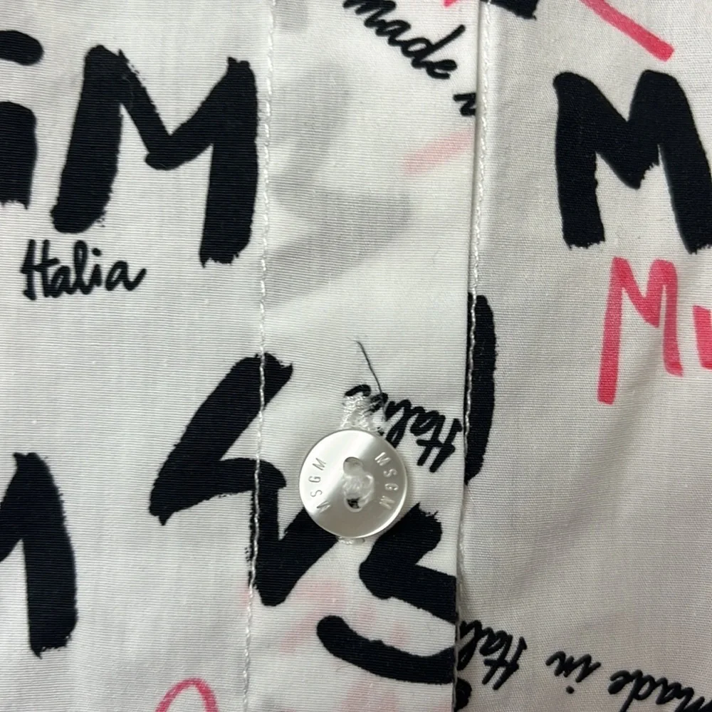 MSGM shirt dress